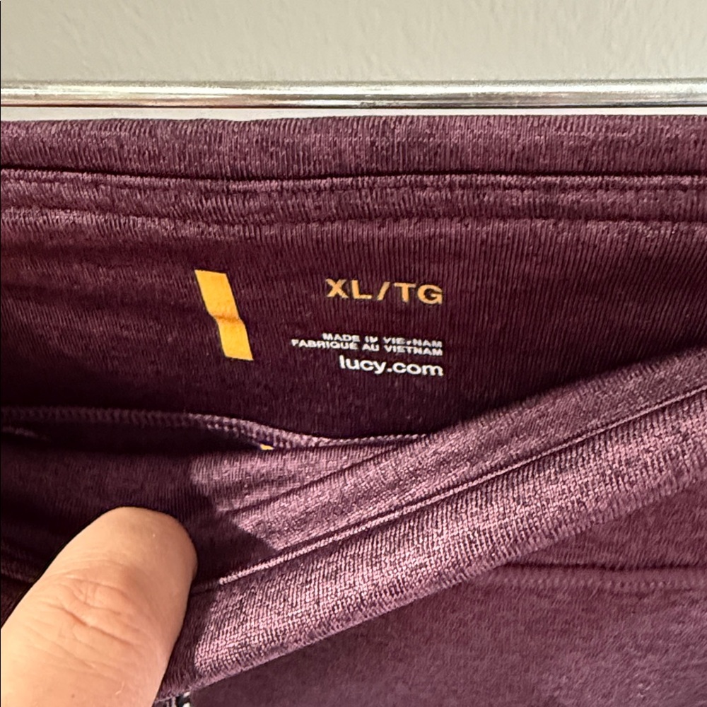 Lucy Full Potential Purple Athletic Shorts Sz XL - Picture 2 of 4
